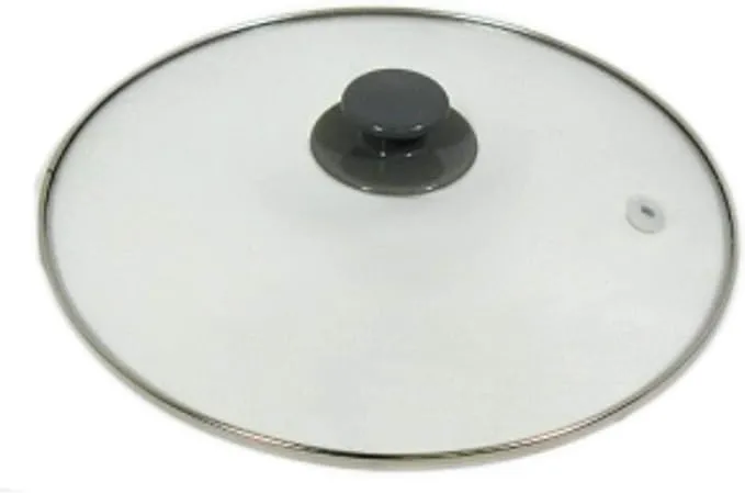 Crock Pot Slow Cooker 5, 6 Quart Round Glass Lid for Rival SCRC507-W