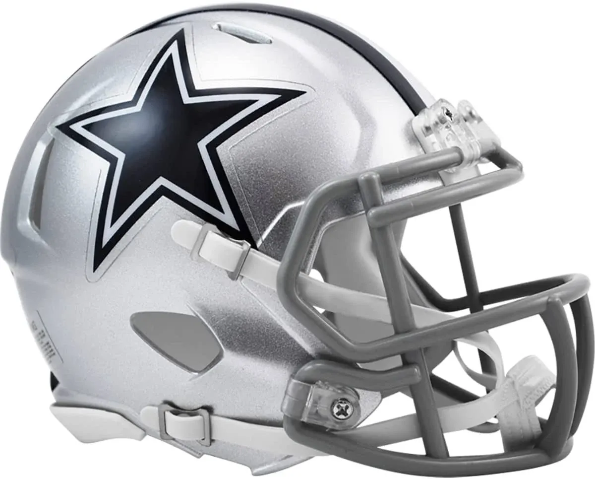 Riddell Dallas Cowboys Revolution Speed Mini Football Helmet - NFL Mini Helmets