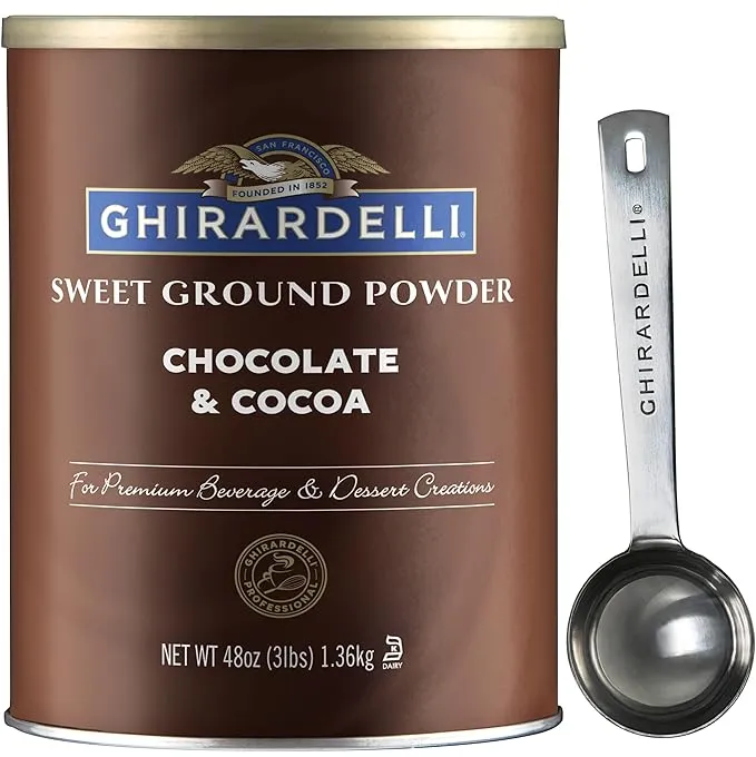 Ghirardelli - Sweet Ground Chocolate & Cocoa Gourmet Powder 3 lbs