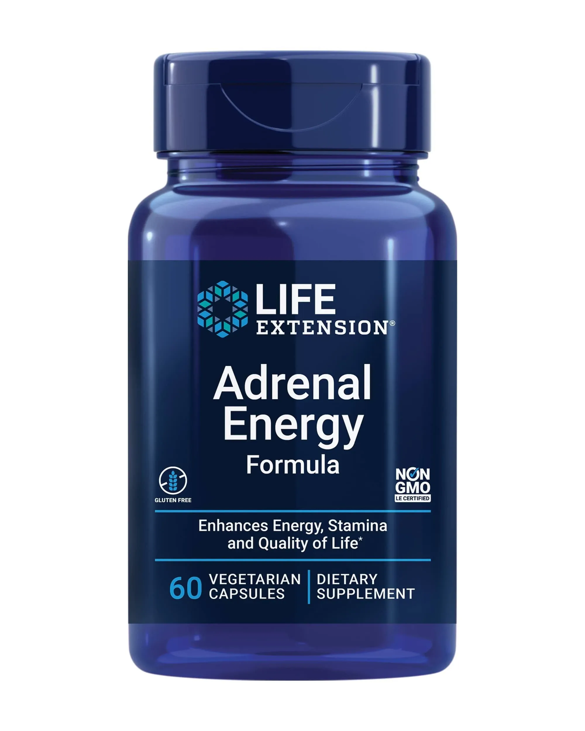 Life Extension - Adrenal Energy Formula - 60 Vegetarian Capsules