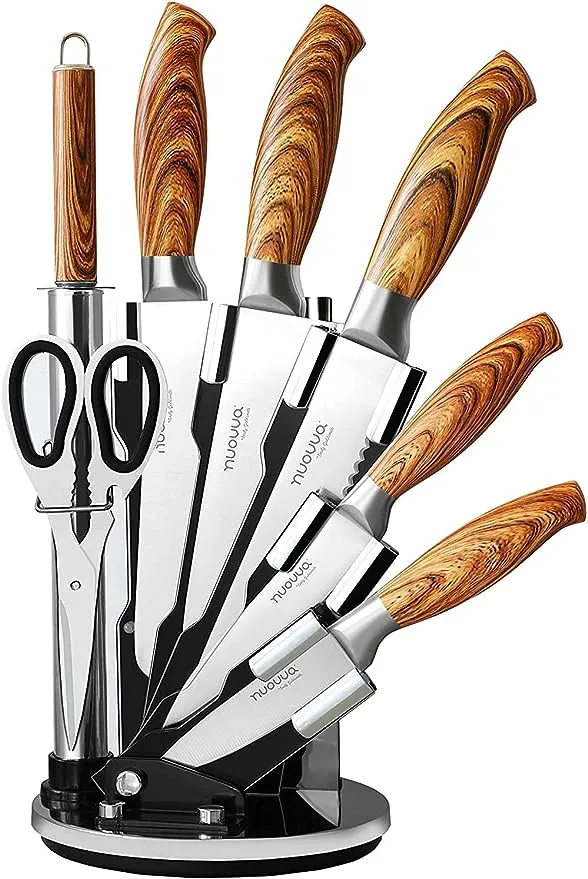 Nuovva Kitchen Knife Block Set