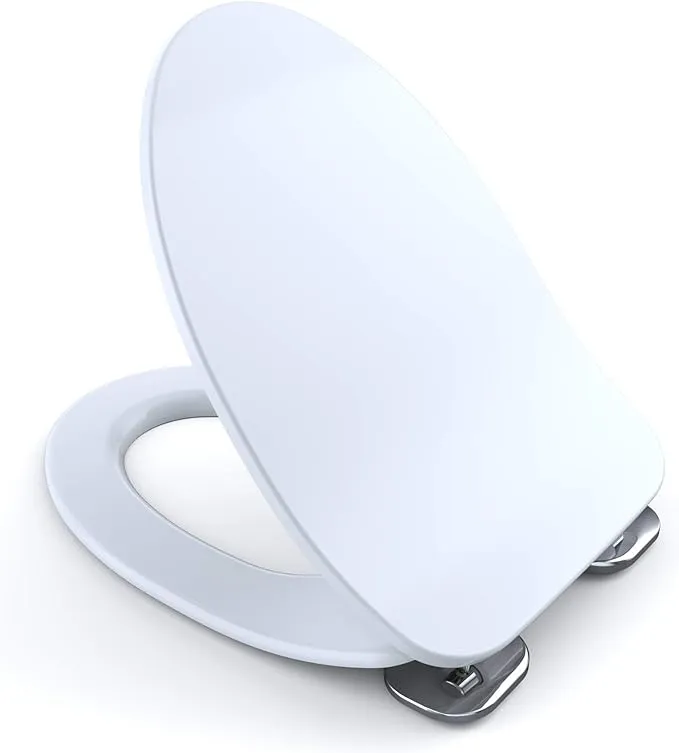 TOTO SS234#01 Slim Elongated Closed-Front Toilet Seat with SoftClose