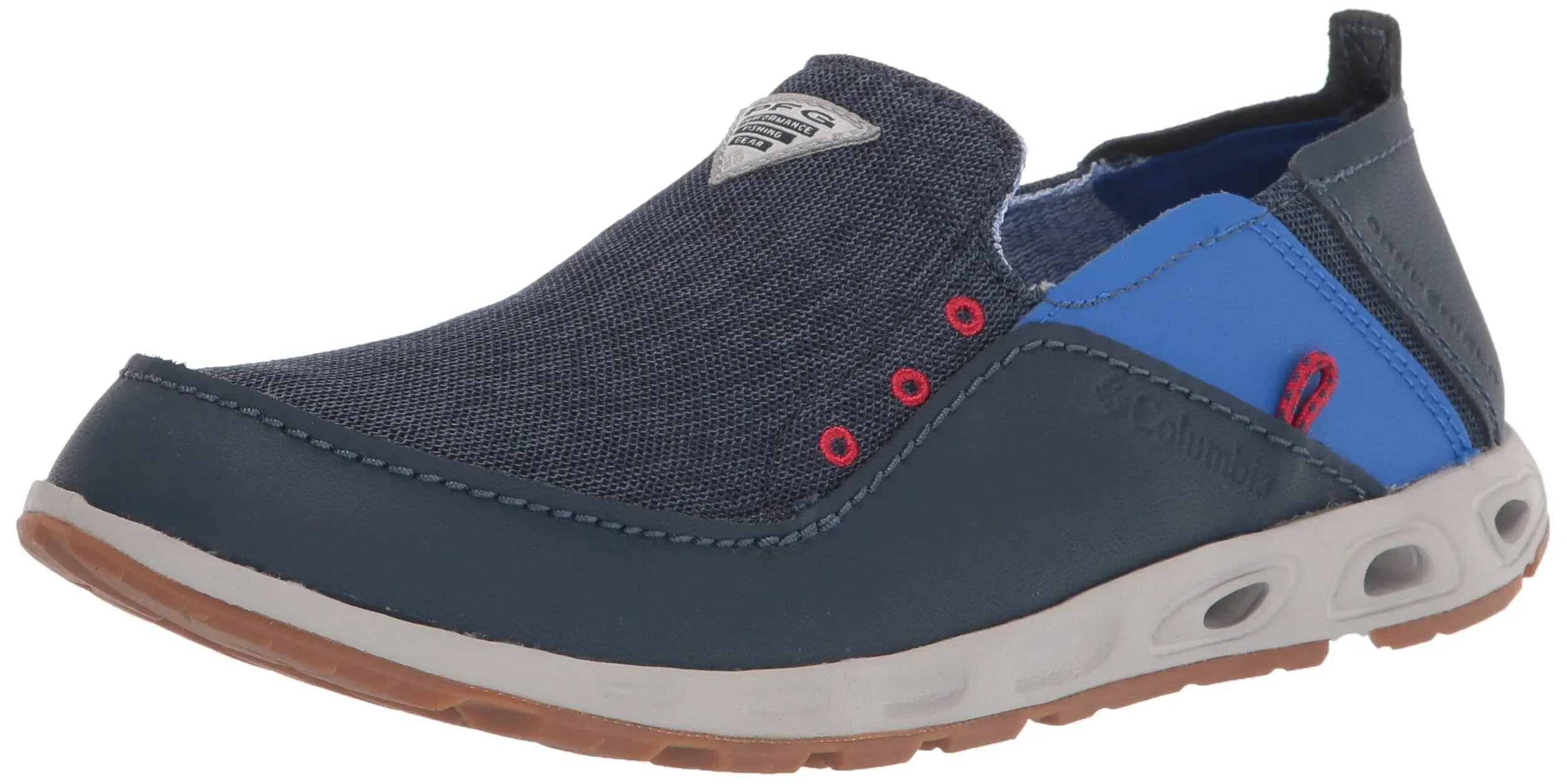 Columbia Men's PFG Bahama Vent Hightide Slip-On Boat Shoes, Collegiate Navy