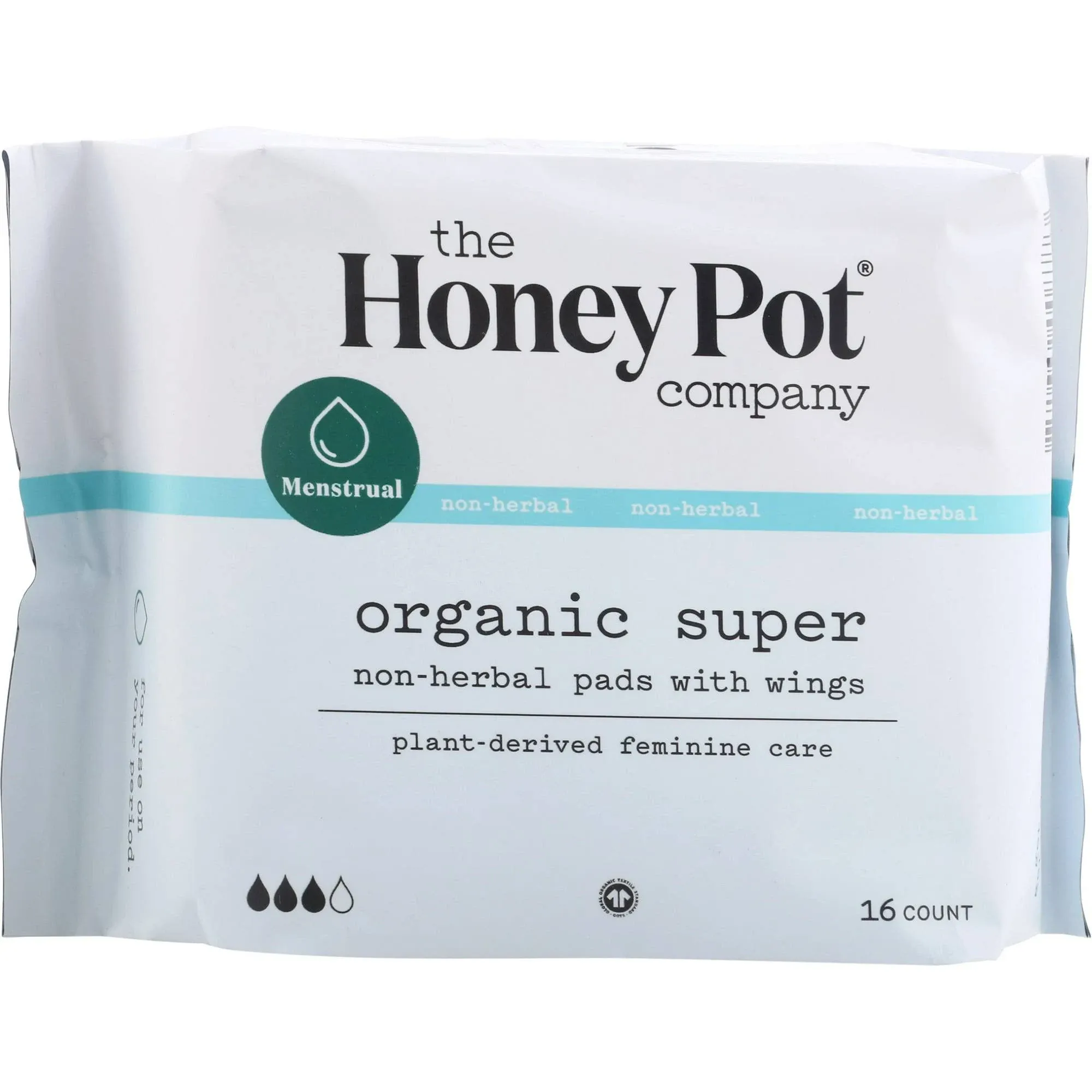 The Honey Pot Herbal Pads Super