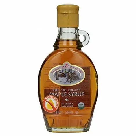 Shady Maple Farms Organic Dark Maple Syrup - 8 fl oz bottle