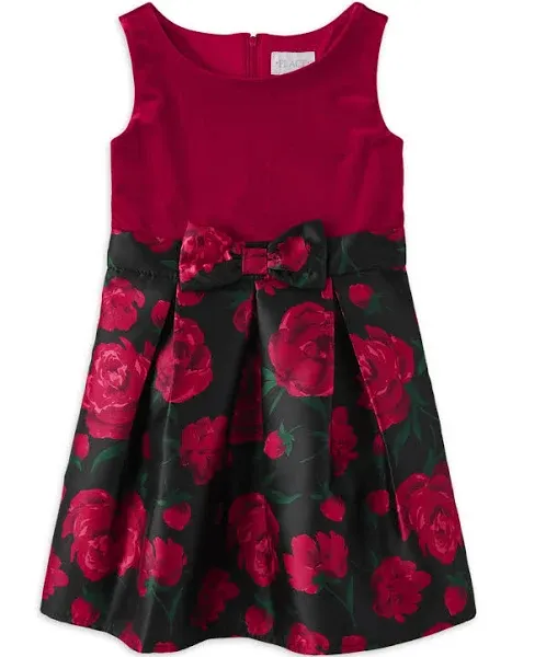 The Children's Place Girls' Sleeveless Holiday Dressy Dress