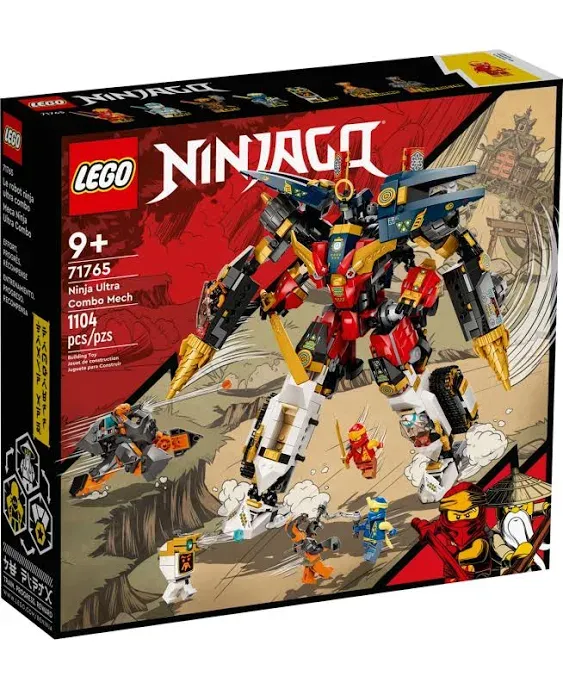 LEGO NINJAGO Ninja Ultra Combo Mech 4 in 1 Set 71765