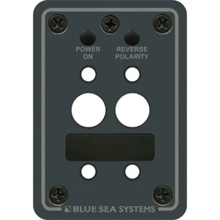 Blue Sea Systems 8173 A-Series Double Blank Mounting Panel