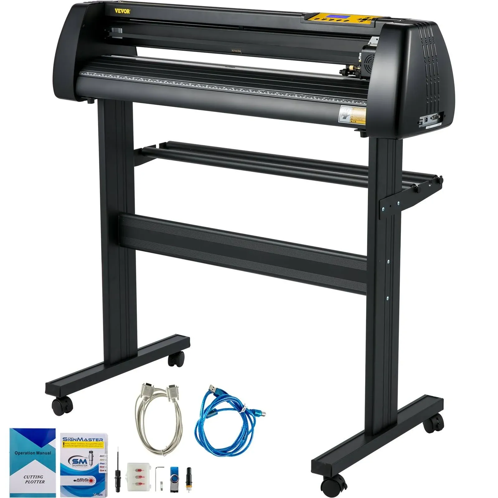 Vevor Vinyl Cutter Machine 34 Cutting Plotter Bundle Vinyl Printer