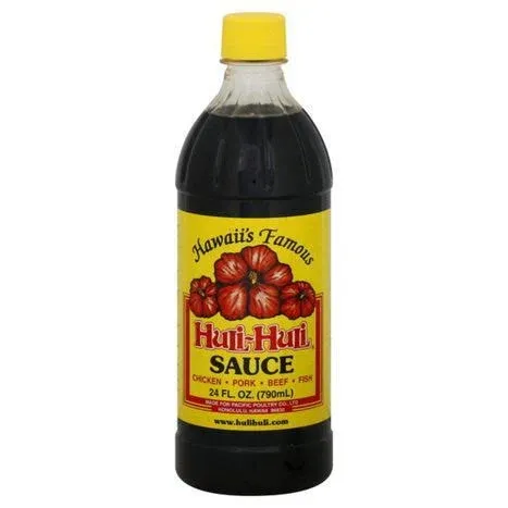 World Market Hawaii's Famous Huli-Huli Sauce - Hawaiian BBQ Sauce - Meat Rub BBQ Marinade Sauce and Steak Seasoning - 24 Ounce - 1 Pack