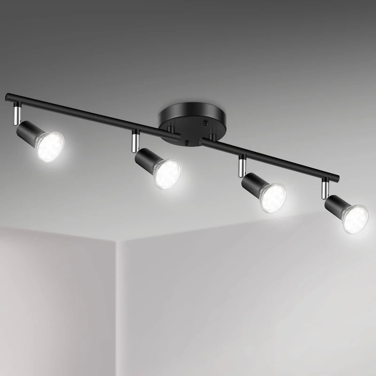 Unicozin LED 4 Light Track Lighting Kit