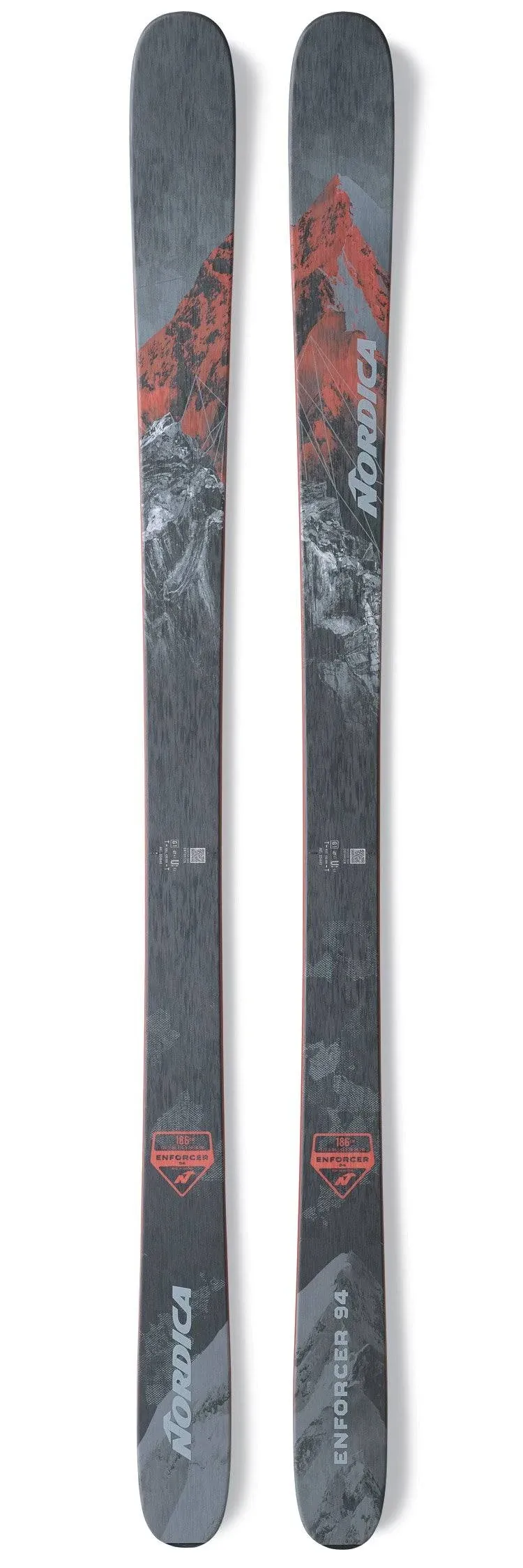 Nordica Men's Enforcer 94 All-Mountain Skis | High-Performance Innovative Durable Lightweight Stable Rocker Skis