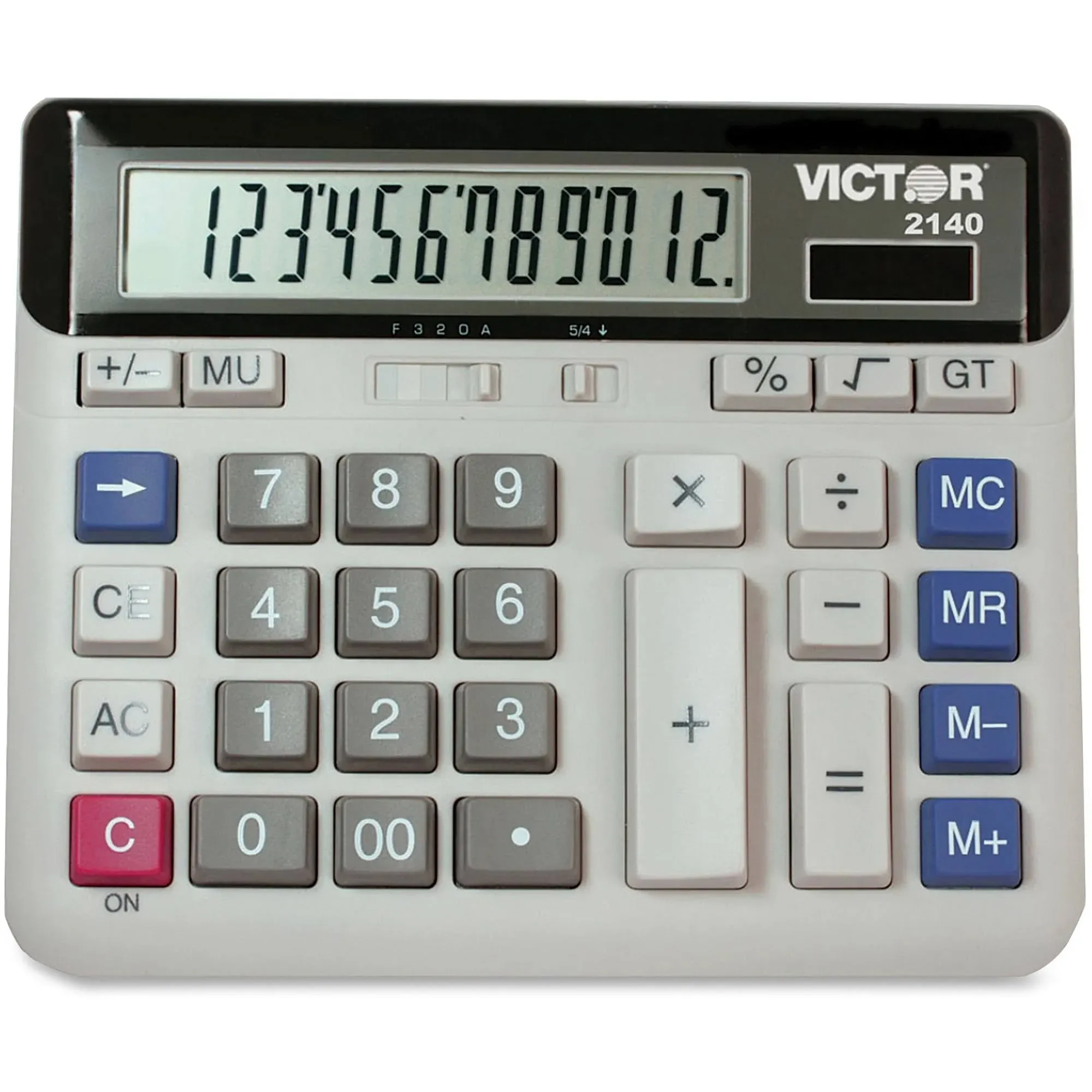 Victor 2140 Desktop Business Calculator 12-Digit LCD