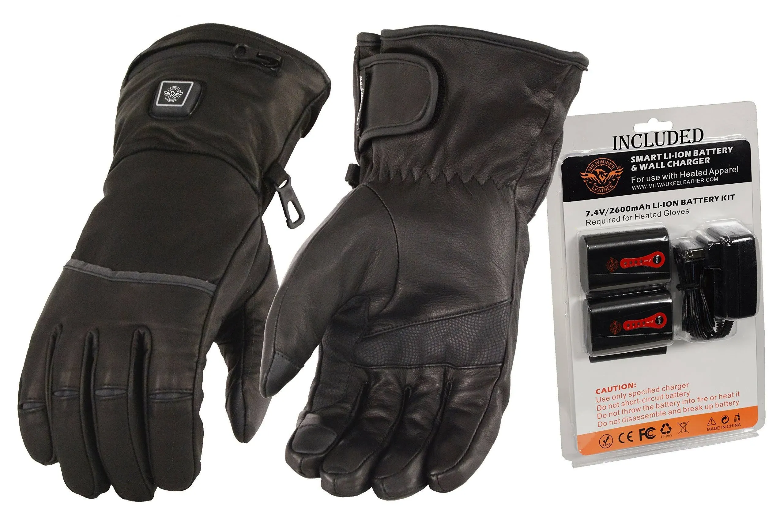 Milwaukee Leather Heated Gauntlet Gloves