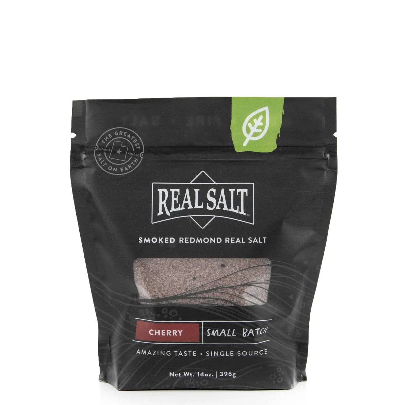 REDMOND Real Salt Cherry Smoked Salt, 14 oz pouch