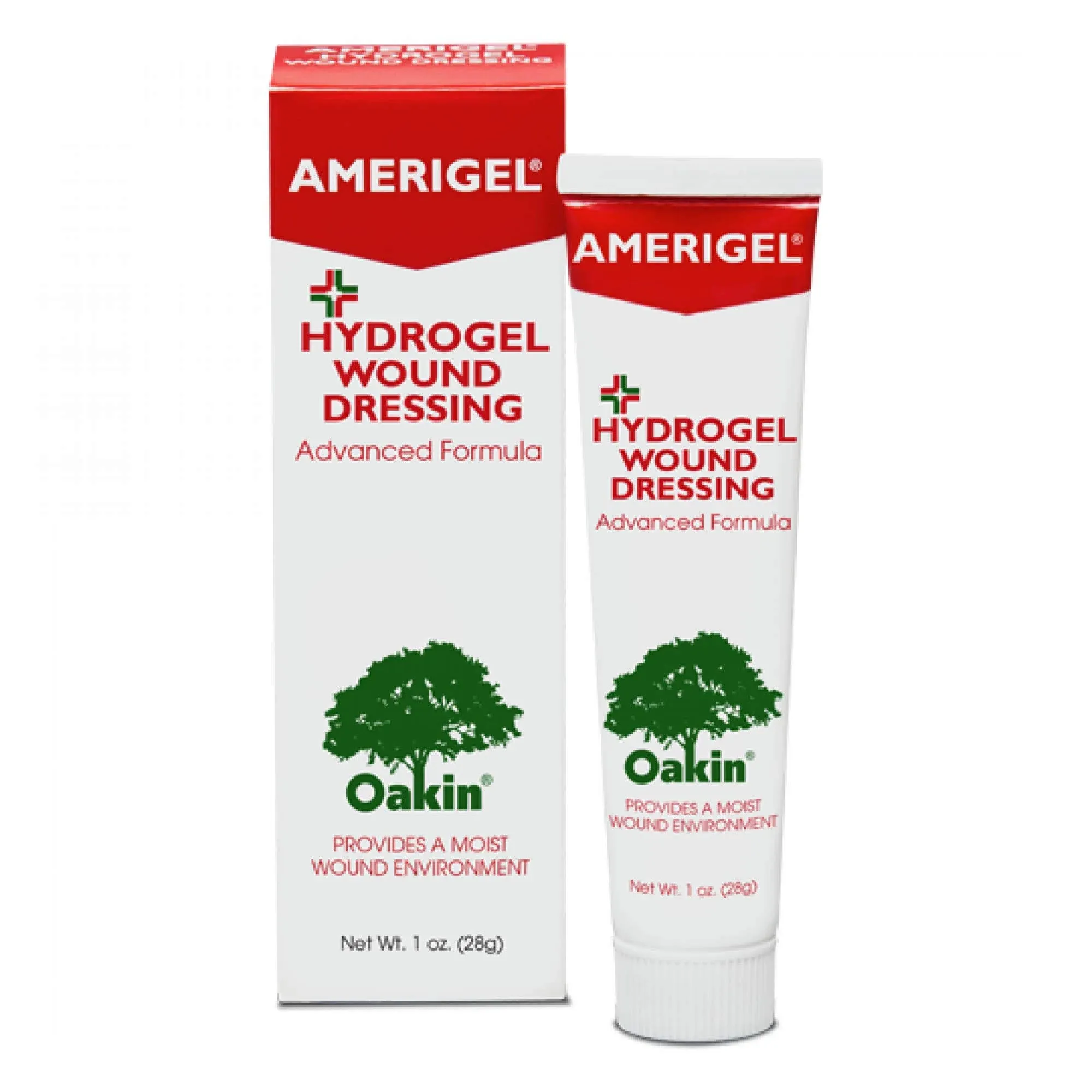 AMERIGEL Hydrogel Wound Dressing (1 oz.) - Provides Moisture-Rich Healing Environment for Dry Wounds