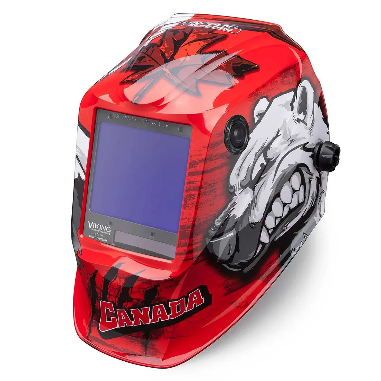 Lincoln Electric K3255-4 Viking 3350 Auto Darkening Welding Helmet, Polar Arc