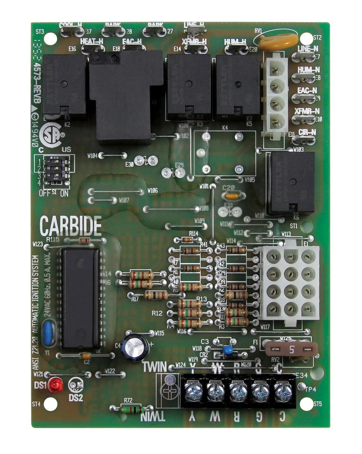 White-Rodgers 50A55-3797 Integrated Furnace Control Board, Replacement for Trane