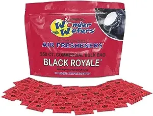 Wonder Wafers 250 Count Unwrapped Automobile Professional Use Air Fresheners Car and Truck Detail (Fresh and Clean)