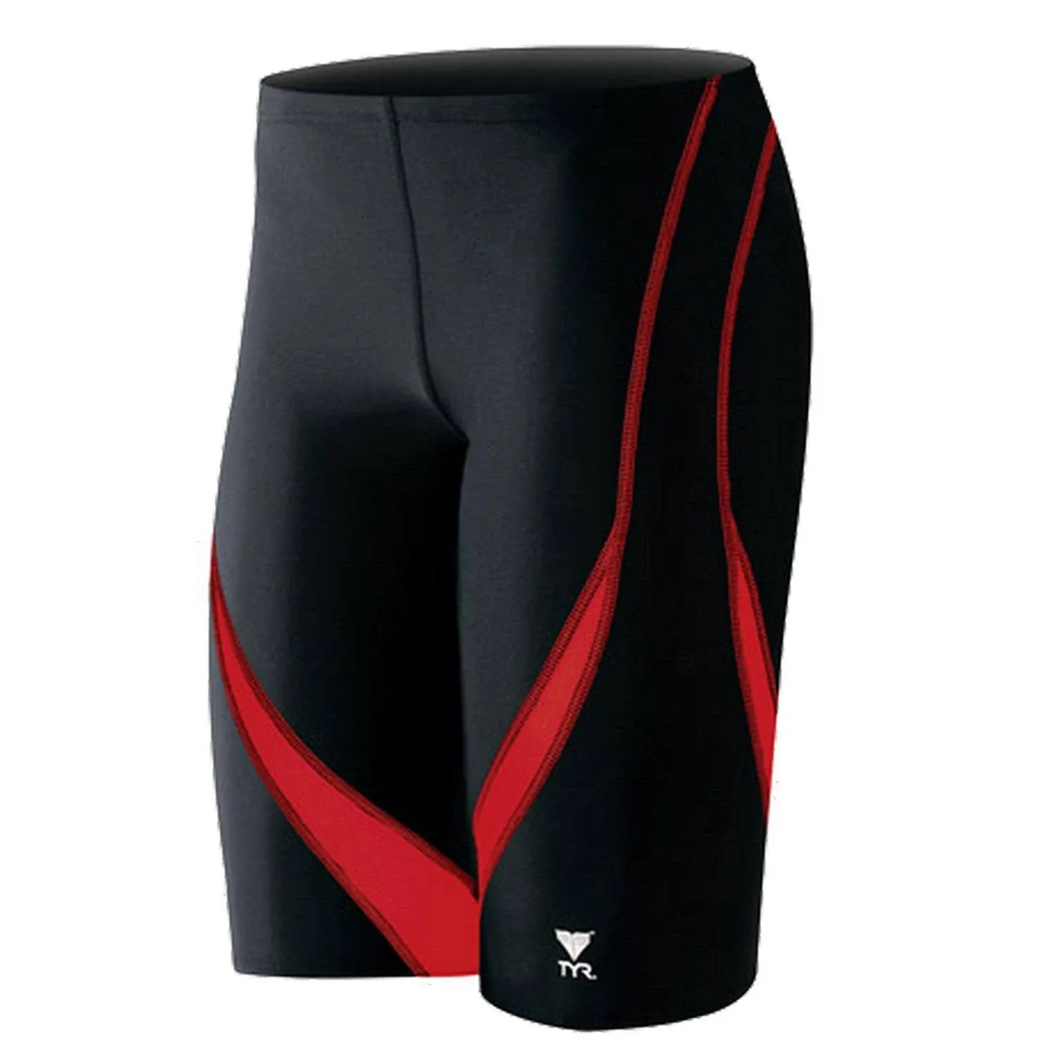 TYR Alliance Splice Jammer Men's Swimsuit 34 Black/Red