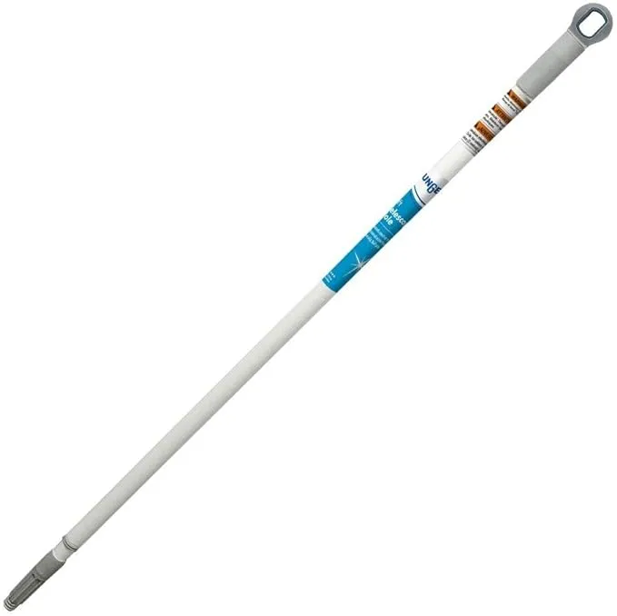 Unger Telescoping 10 ft. L X 2 in. D Steel Extension Pole Black/White