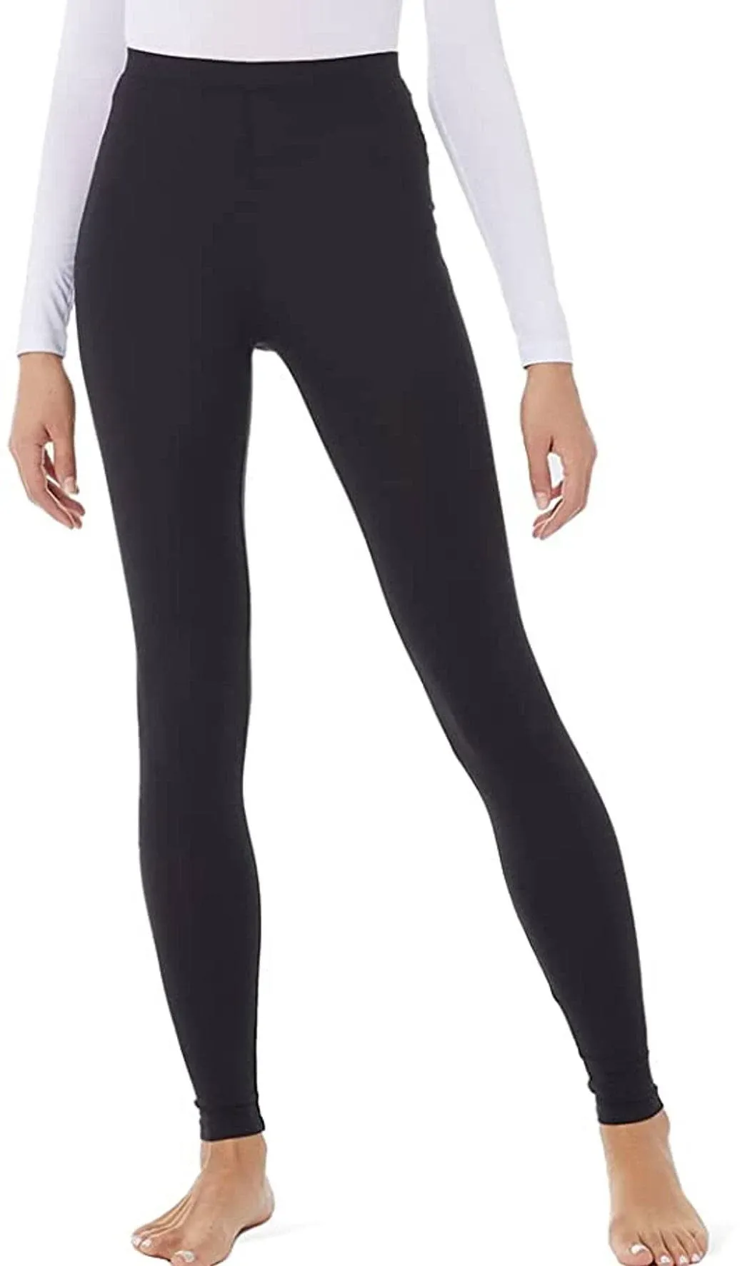 32 Degrees Leggings Sz M Women's Heat Pant, 2-Pack Black