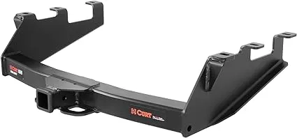 CURT 15323 Xtra Duty Class 5 Trailer Hitch, 2-In Receiver, Compatible with Select Chevrolet Silverado, GMC Sierra 1500, 2500