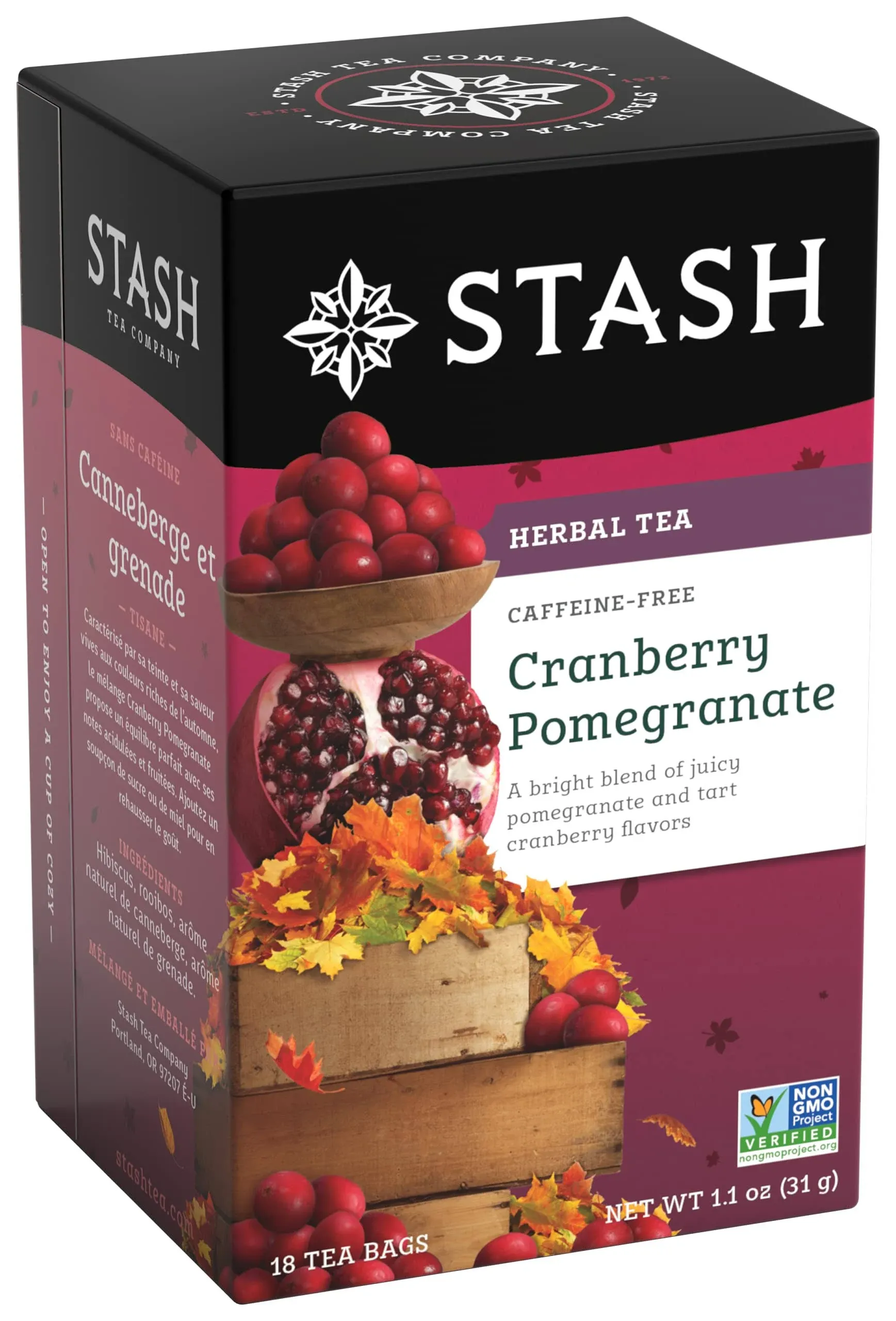 Stash Tea Cranberry Pomegranate Herbal Tea