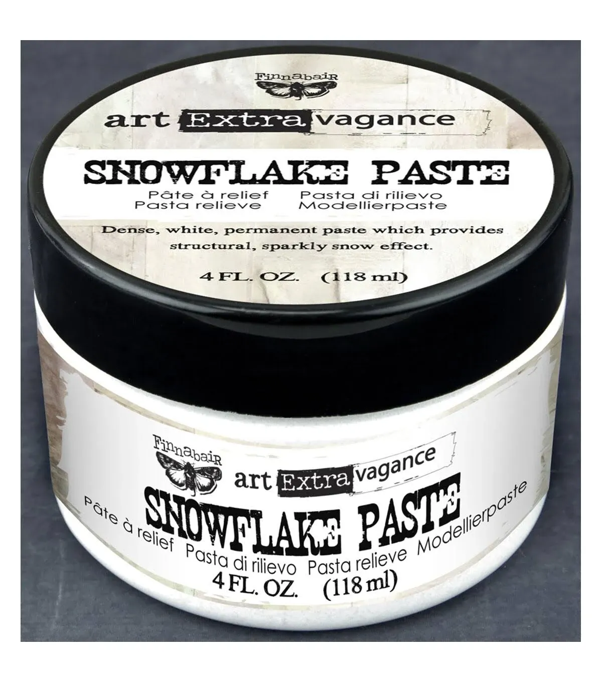 Finnabair Art Extravagance Snowflake Paste 4oz