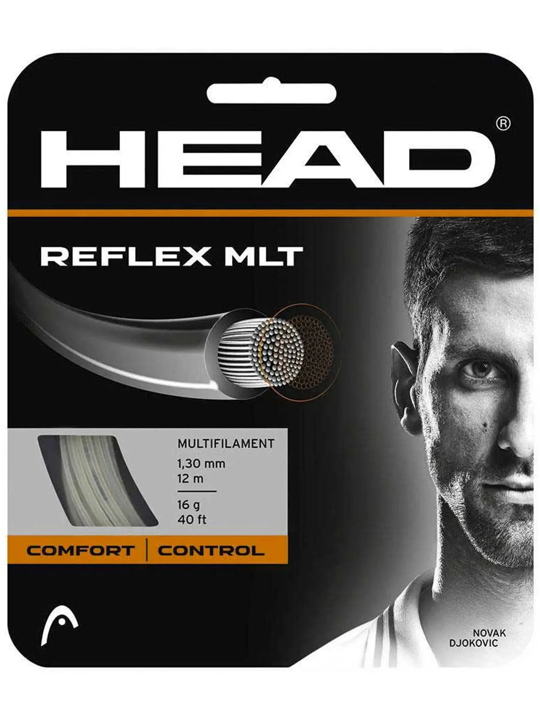 Head Reflex MLT 17g Natural Tennis String