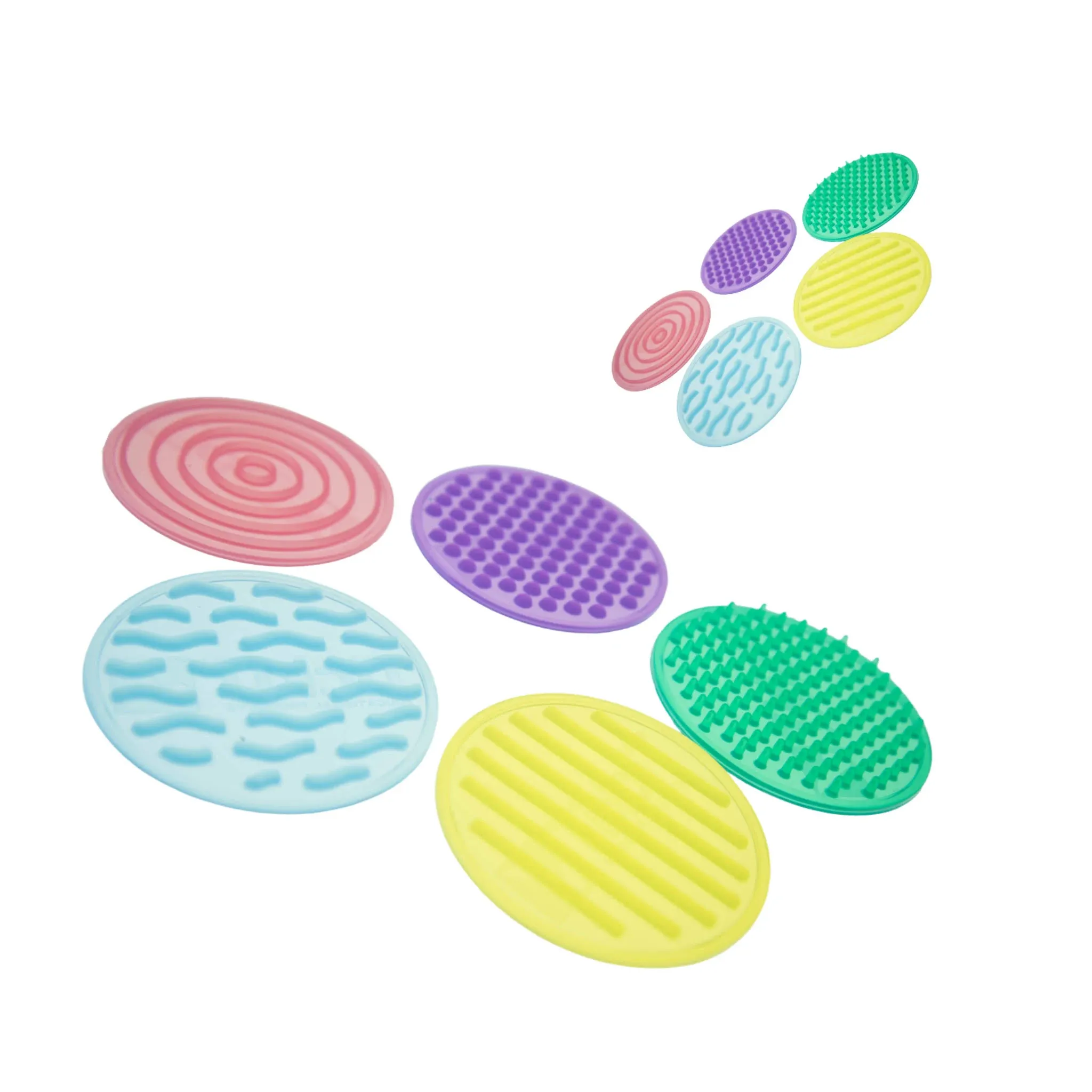 SiliShapes Sensory Circles - Set of 10