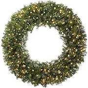 Casafield Pre-Lit Artificial Christmas Wreath