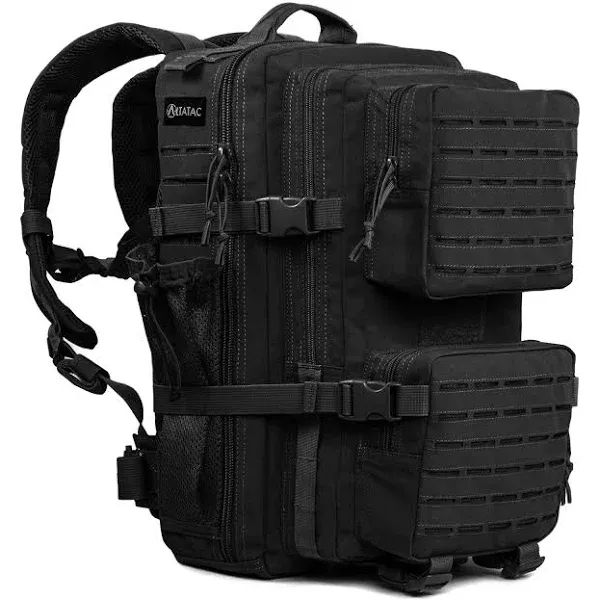 30L Outdoor Military Molle Tactical Hiking Camping Waterproof Rucksack Backpack - Black