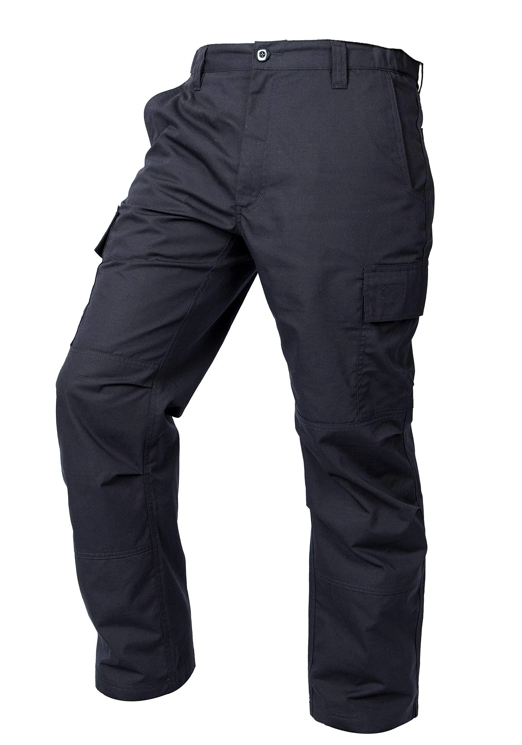 LAPG Men's Core Cargo Tactical Pants, Lightweight & Durable Ripstop Cargo Pants for Men, Stretch Waistband CCW Pants