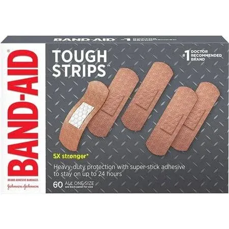 Band-Aid Tough Strips Adhesive Bandages