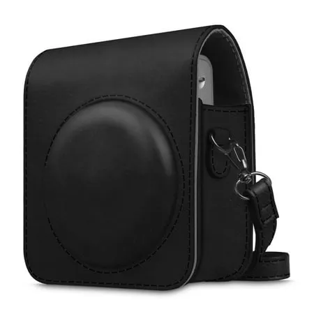 Case for Fujifilm Instax Mini 90 Instant Film Camera Leather Bag Removable Strap