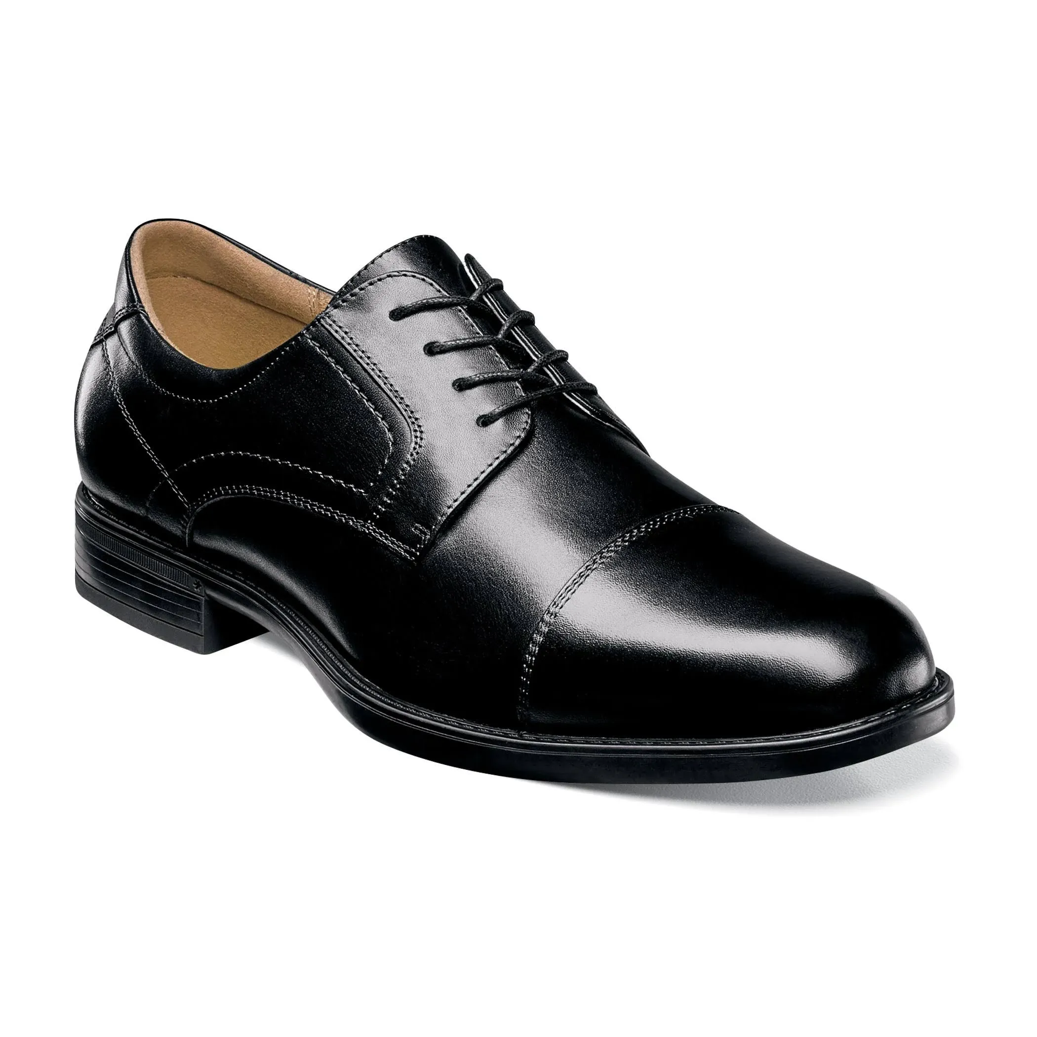 Florsheim Midtown Cap Toe Oxford 10 Men&s Black