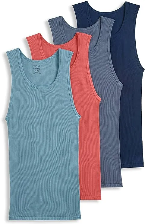 Jockey Men's 100% Cotton A-Shirt Tank