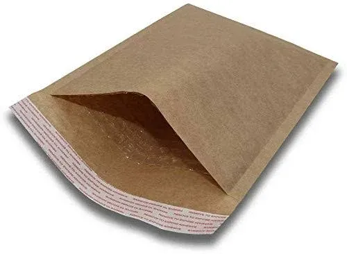 250 #0 6x10 Kraft Natural Paper Padded Bubble Envelopes Mailers Case 6&#039;&#039;x10&#039;&#039;