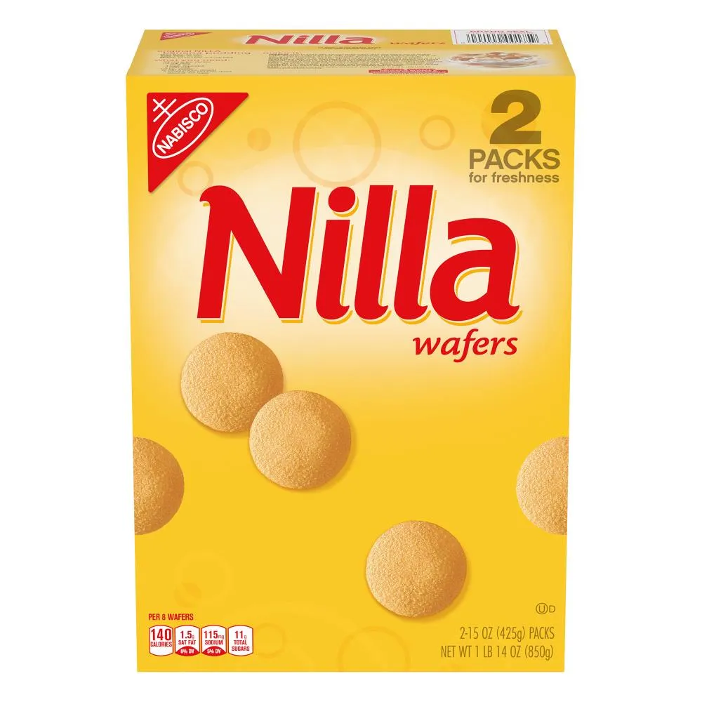 Nabisco  Nilla Wafer, Vanilla, 2 lb - Pack of 2, Classic Thin & Crispy Sweet Cookies, Perfect for Snacking On-the-Go or in the Break Room Lowes.com