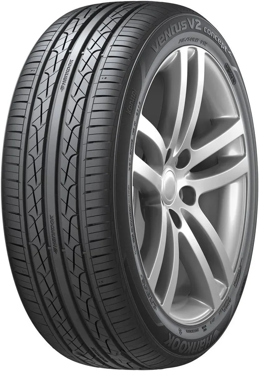 Hankook Ventus V2 Concept 2 H457 93V BSW Tire, Black