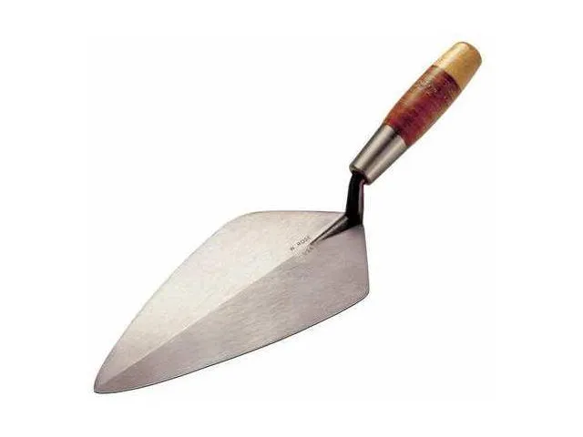 W. Rose RO312-11 11" Wide London Brick Trowel w/Leather Handle