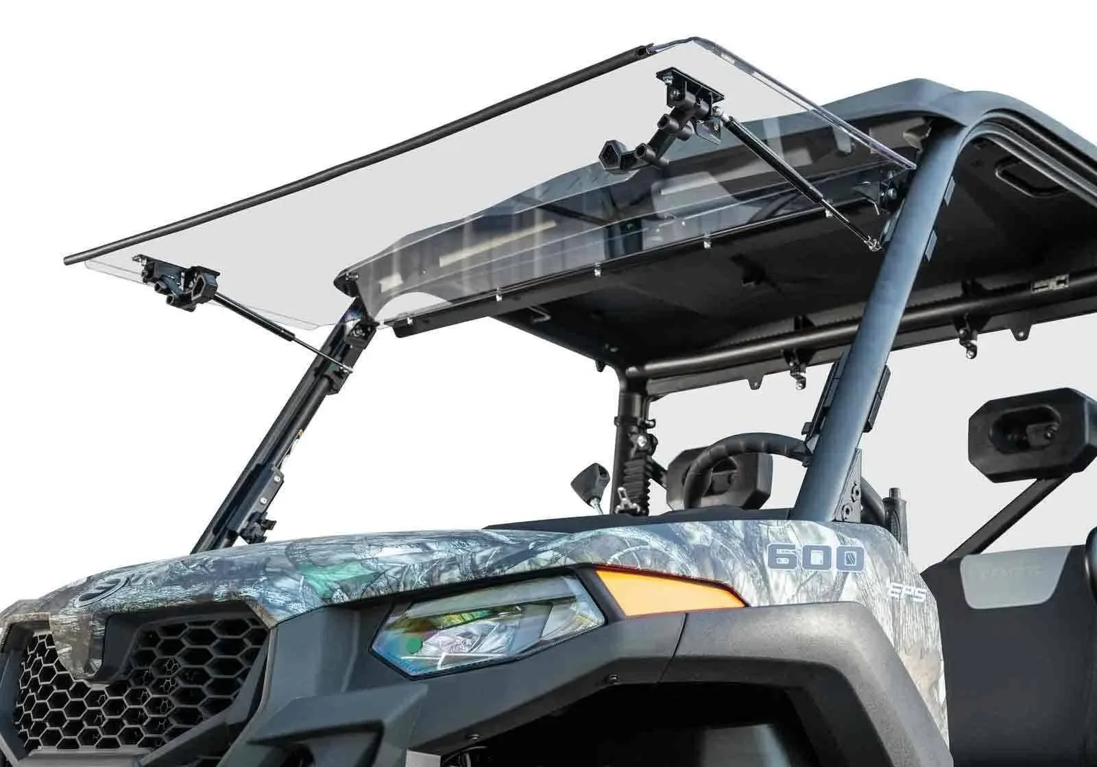 CFMoto UForce 600 Scratch Resistant Flip Windshield | SuperATV