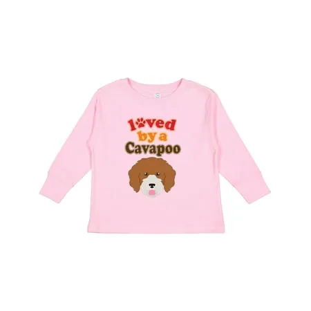 Inktastic Cavapoo Dog Gift Gift Toddler Boy or Toddler Girl Long Sleeve T-Shirt