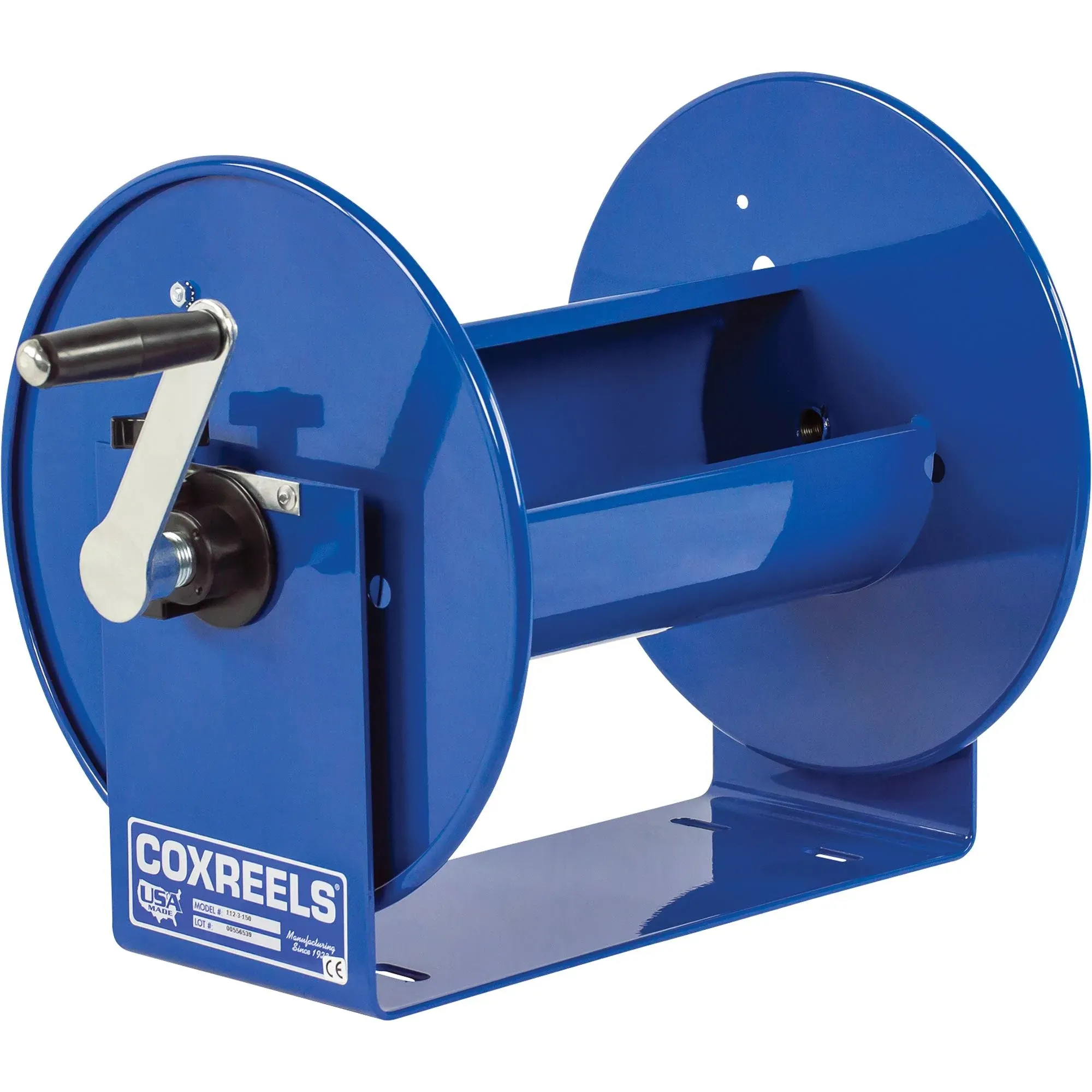 Coxreels Powder Coated Blue Hose Reel, Size: 3/8' x 100'