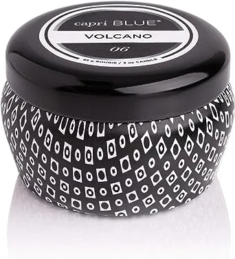 New Capri Blue Volcano candle in tin, 3 oz