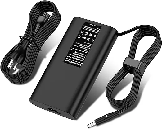 130W AC Adapter Laptop Charger for Dell XPS 15 7590 7570 9530 9560 9550 Precision 5530 5510 5540 5520 M3800 Inspiron 13 7000 7347 7348 Tip 4.5mm Power Supply Cord