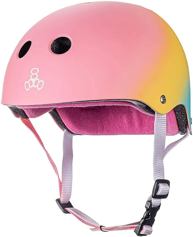 Triple Eight THE Certified Sweatsaver Helmet for Skateboarding, BMX, and Roller Skating