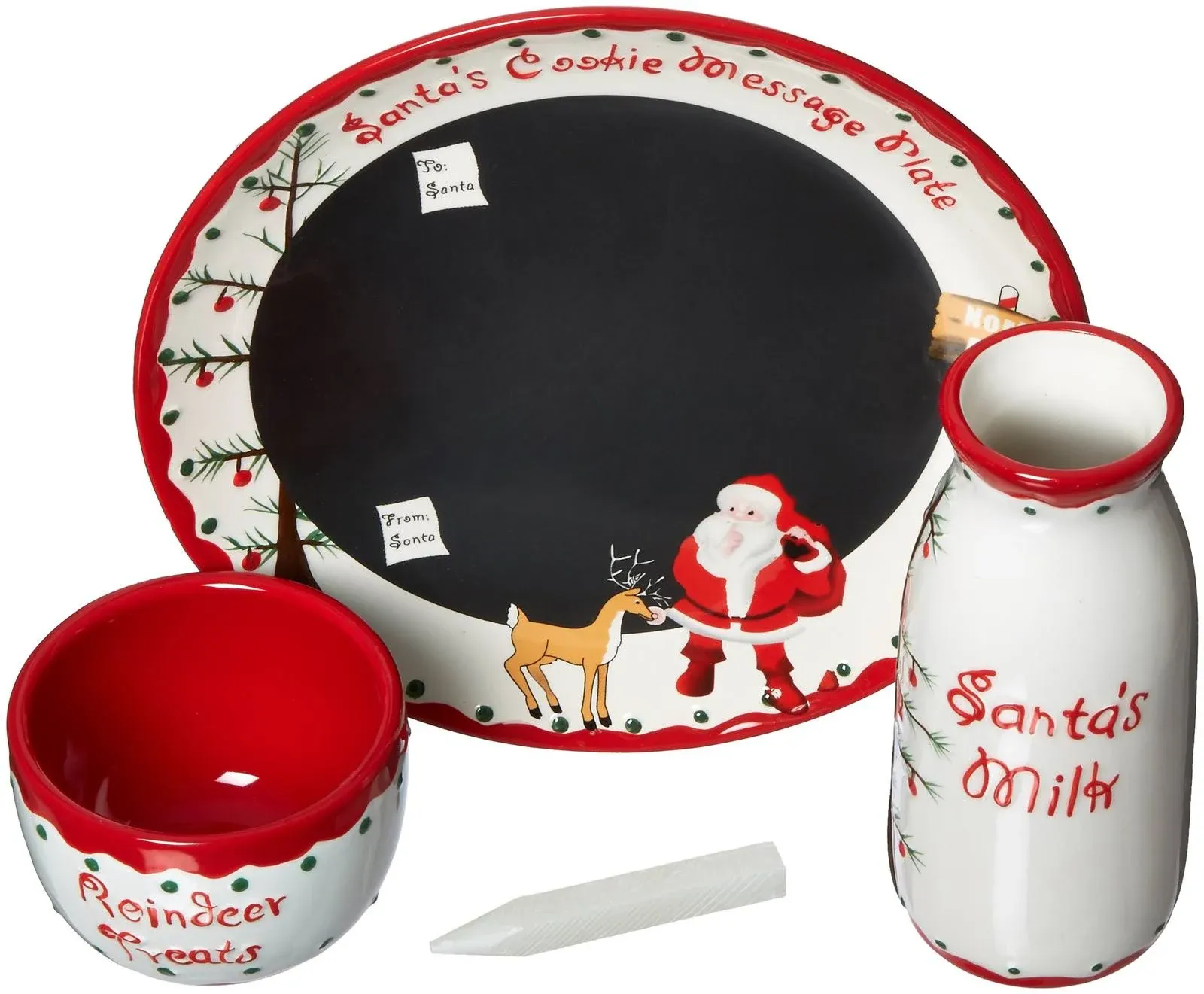 Child to Cherish - Santa's Message Plate Set