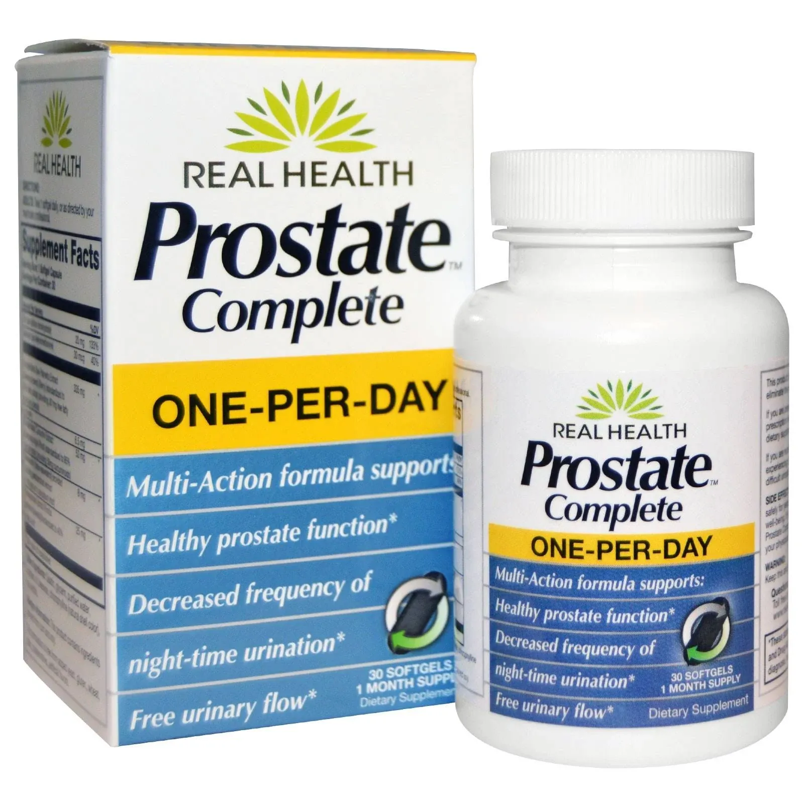 Real Health Prostate Complete, 30 Softgels